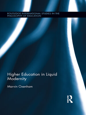 cover image of Higher Education in Liquid Modernity
